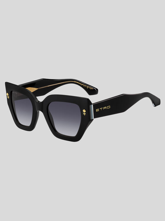 Etro Mania Oversized-frame Sunglasses In Black