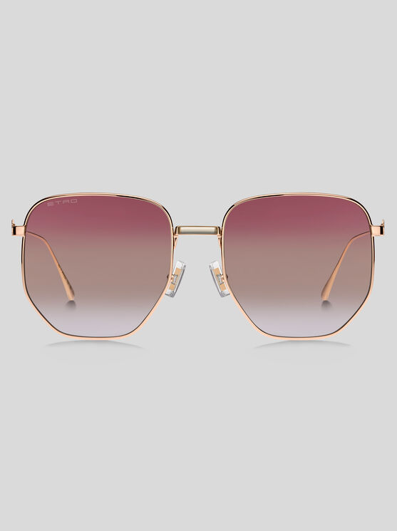 ETRO METAL PEGASO SUNGLASSES 