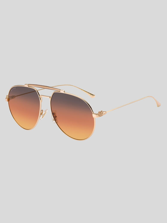 Shop Etro Metal Pegaso Sunglasses In Pink