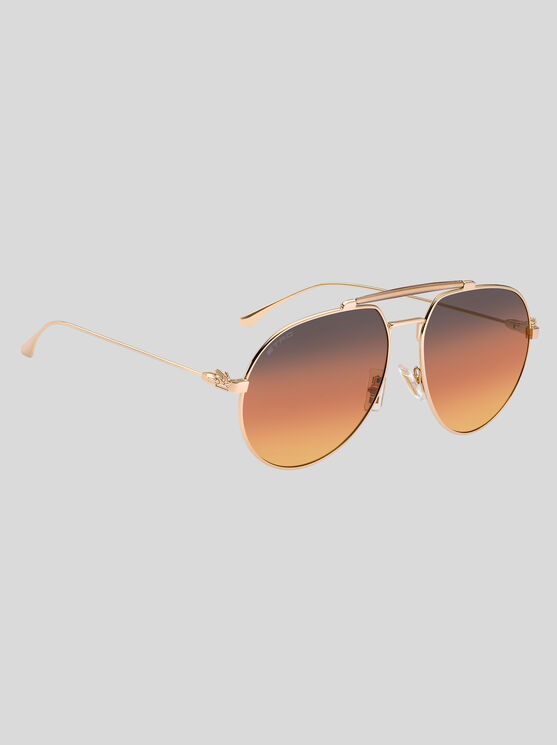 Shop Etro Metal Pegaso Sunglasses In Pink