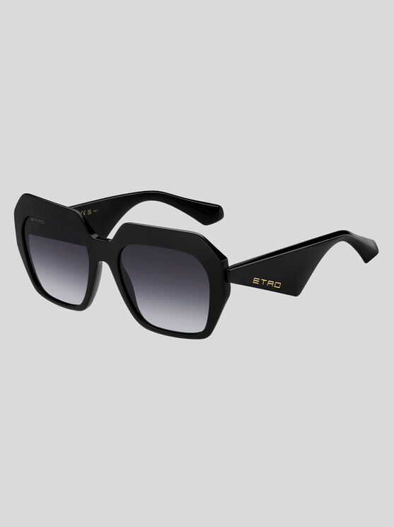 Shop Etro Tailoring Sunglasses In Schwarz