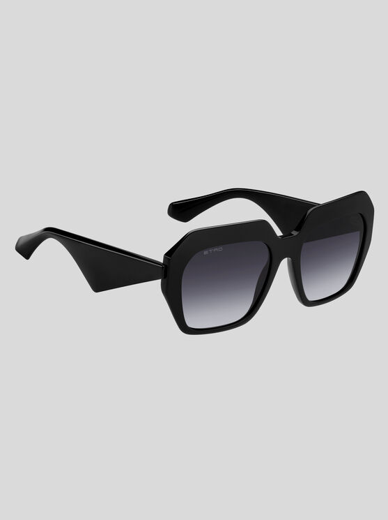 Shop Etro Tailoring Sunglasses In Schwarz