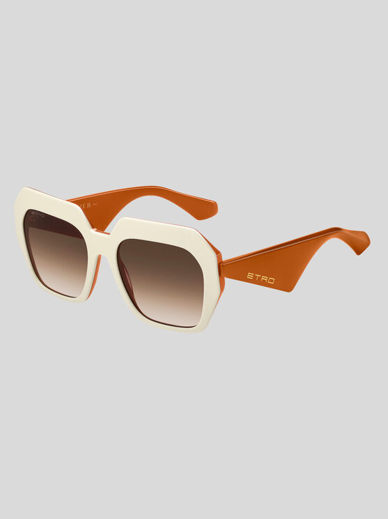 Shop Etro Tailoring Sunglasses In Weiss