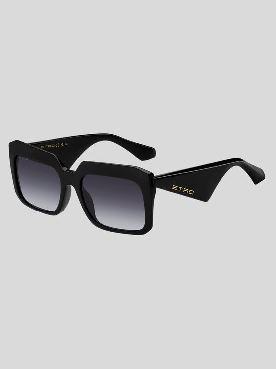 Shop Etro Tailoring Sunglasses In Schwarz