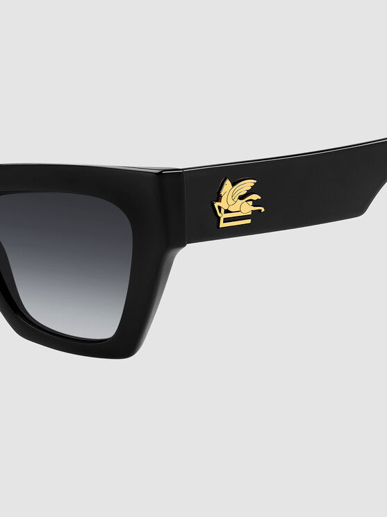 Shop Etro Screen Sunglasses In Schwarz