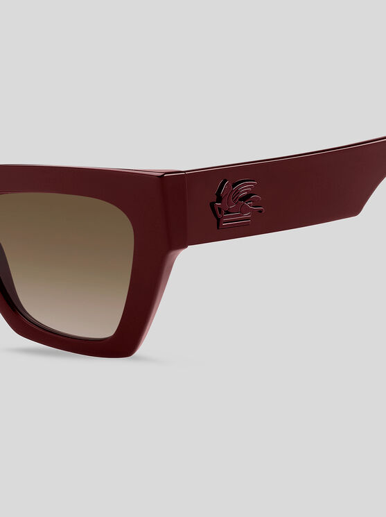 ETRO SCREEN SUNGLASSES, WOMAN, BURGUNDY