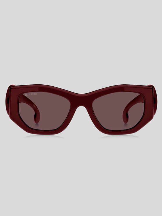 ETRO PAISLEY SUNGLASSES, WOMAN, BURGUNDY