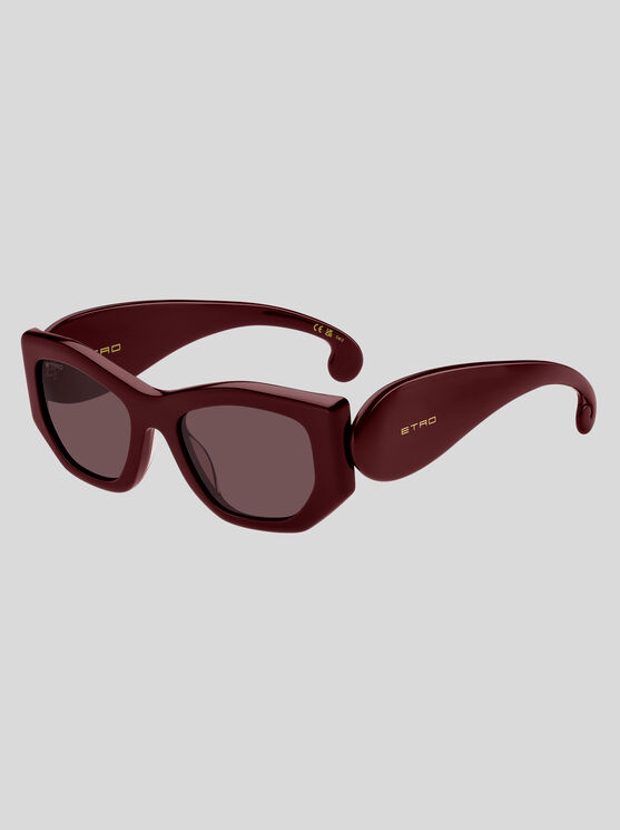 ETRO PAISLEY SUNGLASSES, WOMAN, BURGUNDY