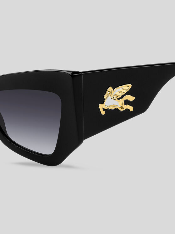 Shop Etro Sunglasses In Schwarz