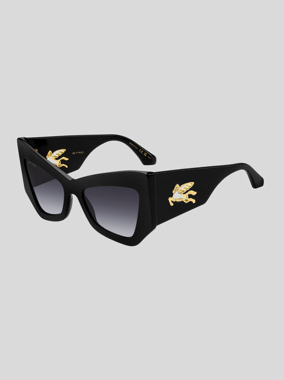 Shop Etro Sunglasses In Schwarz