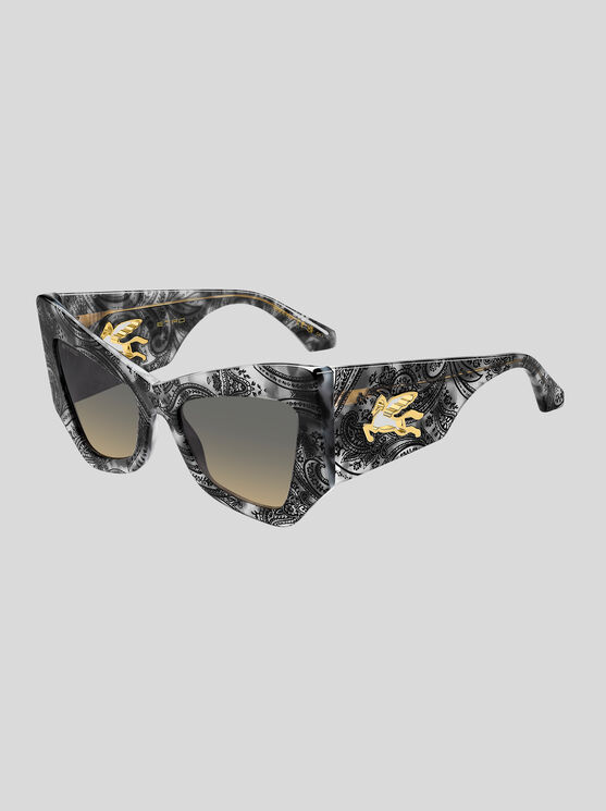 Shop Etro Sunglasses In Grau