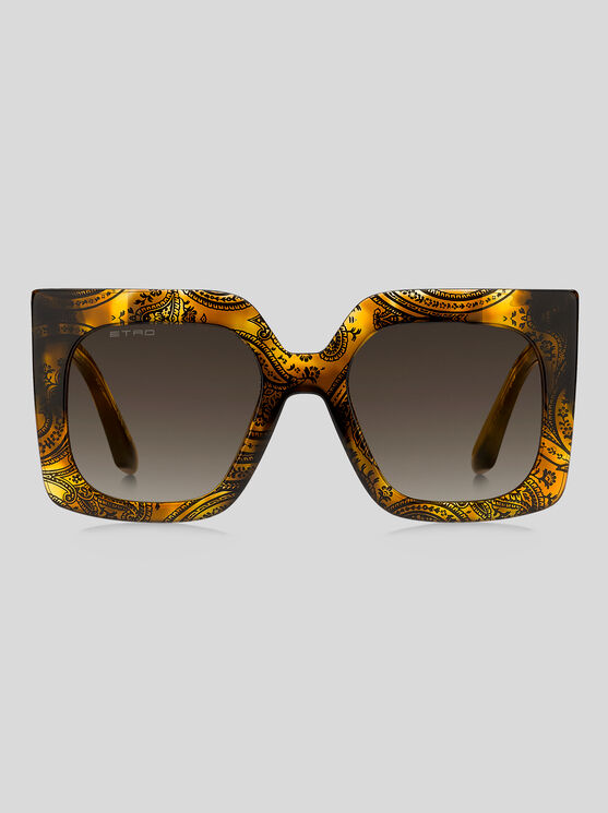 Etro 53mm Gradient Square Sunglasses In Brown