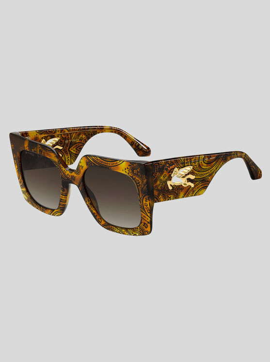 Etro 53mm Gradient Square Sunglasses In Brown