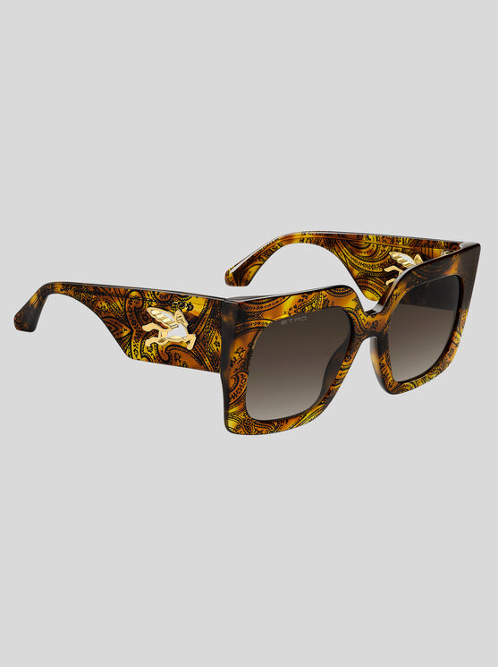 Etro 53mm Gradient Square Sunglasses In Brown