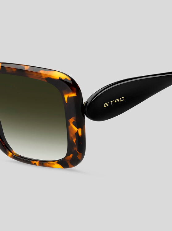 Etro Paisley Sunglasses In Brown