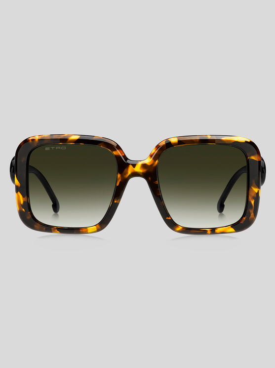 Etro Paisley Sunglasses In Brown