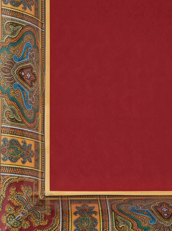 Etro Tablett Aus Porzellan In Bordeaux