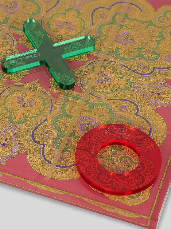 Etro Mandala Tic-tac-toe Game In Rot