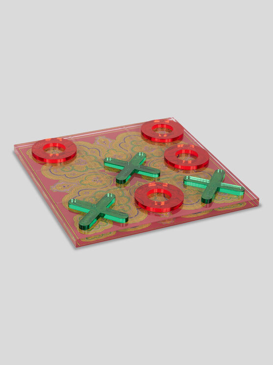 Etro Mandala Tic-tac-toe Game In Rot