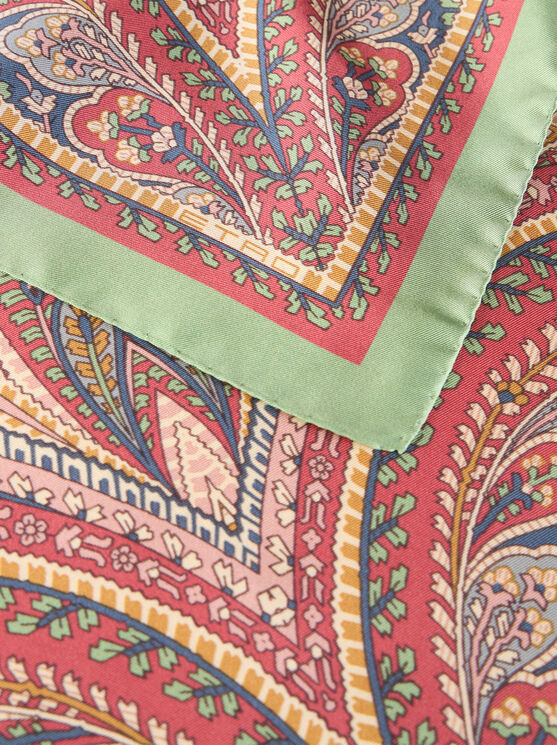 Etro Scarf With Paisley Print In Multi