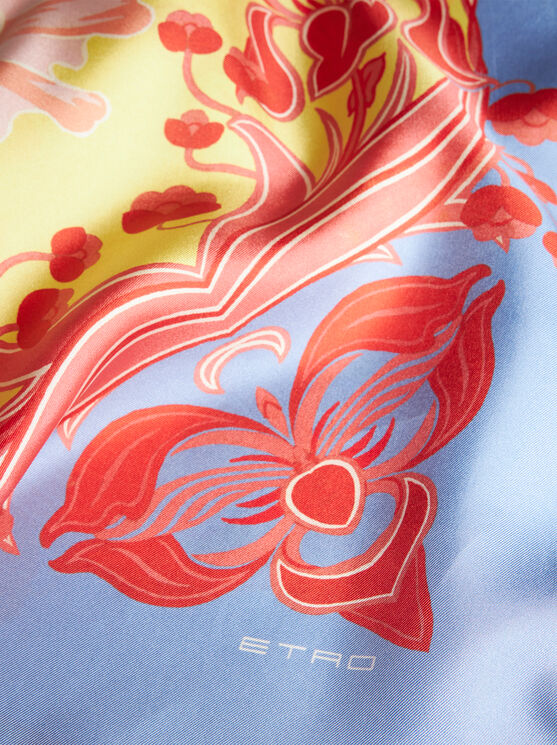 Shop Etro Foulard Top  Summer In Weiss