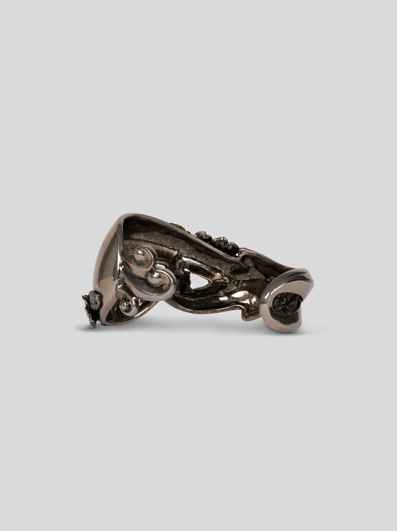 Etro Curly Bangle Bracelet In Silver