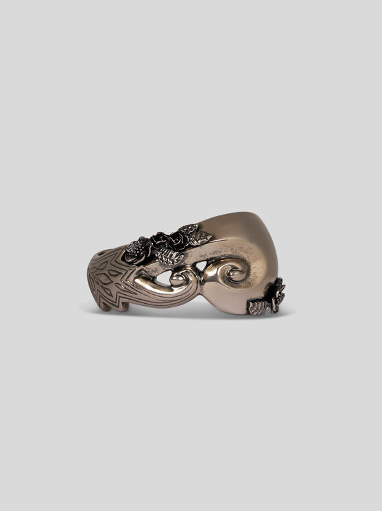 Etro Curly Bangle Bracelet In Silver