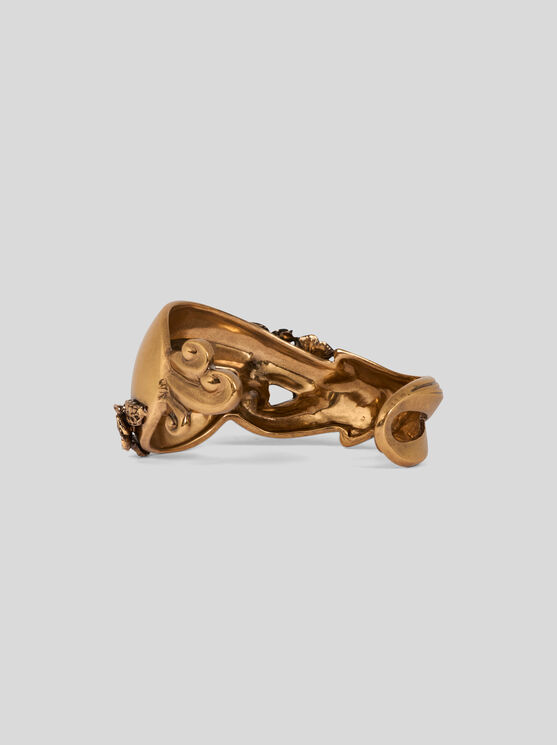 Etro Curly Bangle Bracelet In Gold