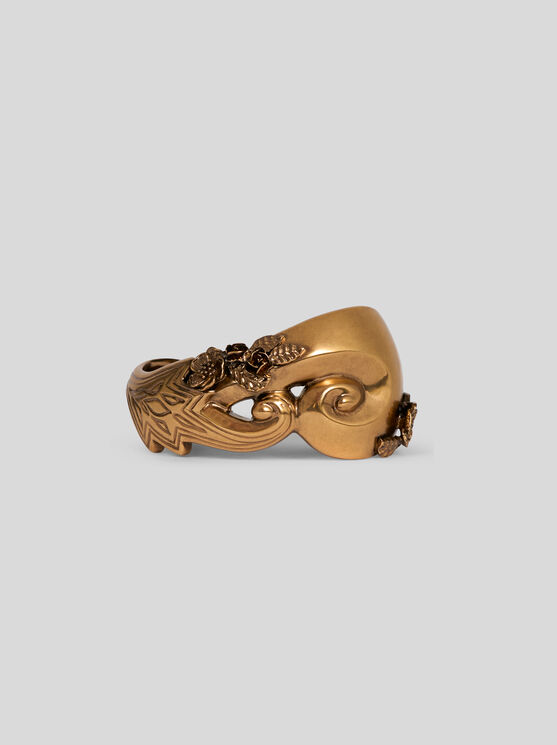 Etro Curly Bangle Bracelet In Gold