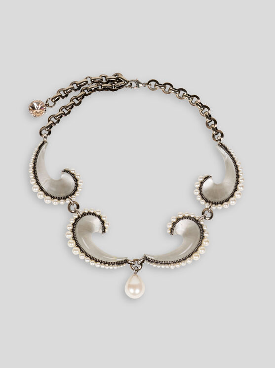 Etro Paisley-embellished Necklace In Multi