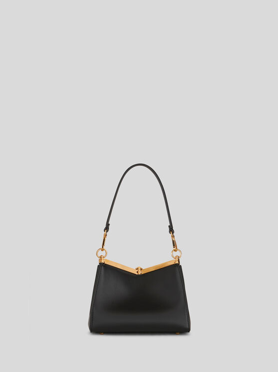 Shop Etro Small Vela Bag In Black