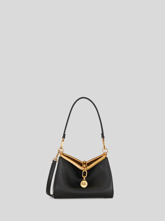 Shop Etro Small Vela Bag In Black