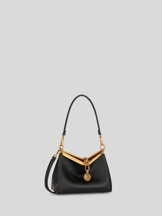 Shop Etro Small Vela Bag In Black