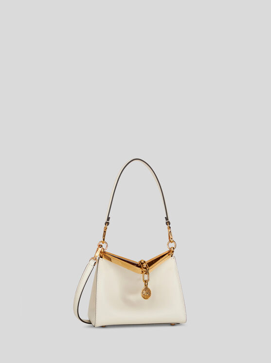 Shop Etro Small Vela Bag In White