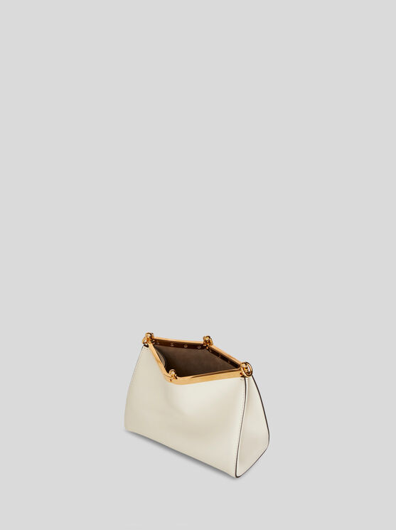 Shop Etro Small Vela Bag In White