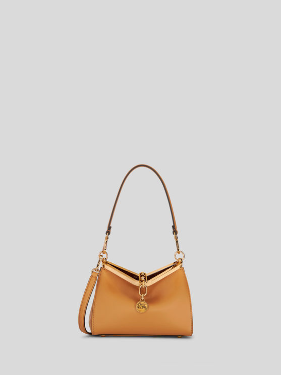 Shop Etro Mini Vela Bag In Light Brown