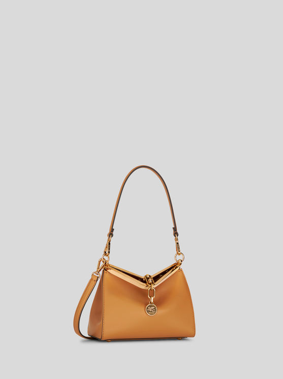 Shop Etro Mini Vela Bag In Light Brown