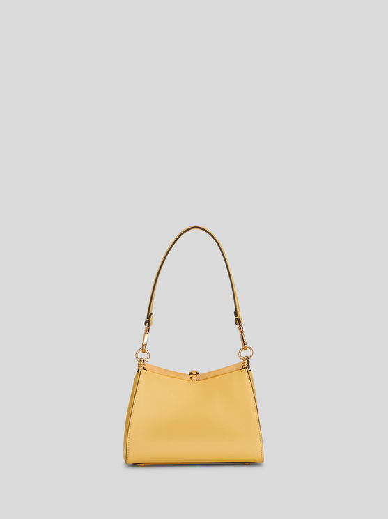 Shop Etro Mini Vela Bag In Beige