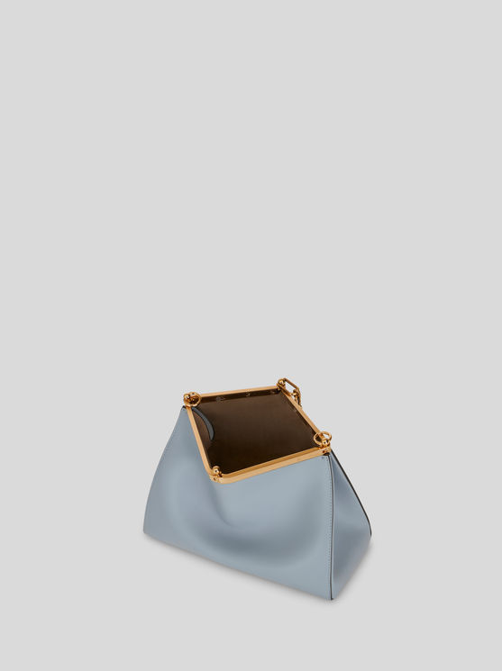 Shop Etro Medium Vela Bag In Light Blue