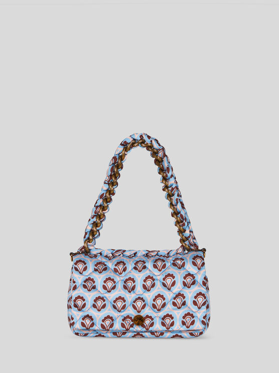 Shop Etro Medium Bond Bag In Light Blue