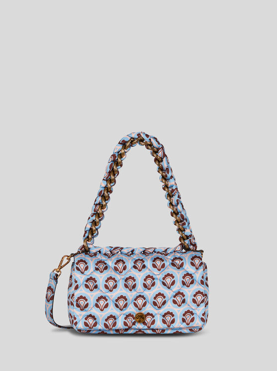 Shop Etro Medium Bond Bag In Light Blue