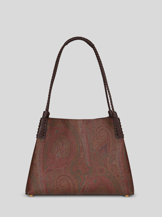 Shop Etro Small Paisley Libra Tote Bag