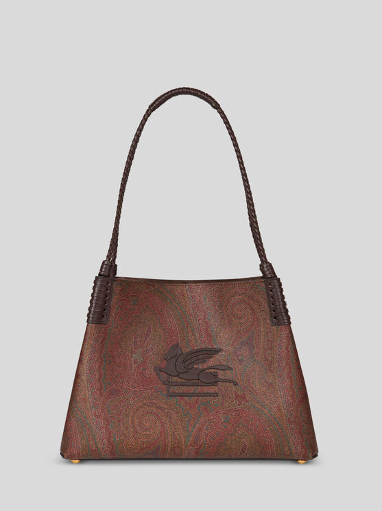 Shop Etro Small Paisley Libra Tote Bag