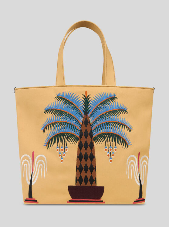 Etro X Agostino Iacurci Canvas Tote Bag