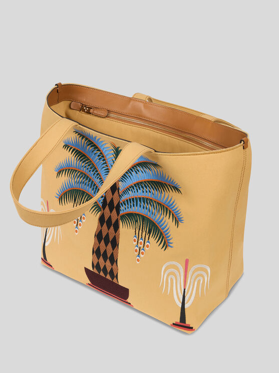 Etro X Agostino Iacurci Canvas Tote Bag