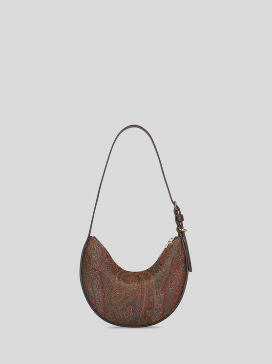 Shop Etro Hobo-tasche Essential Mini In Braun