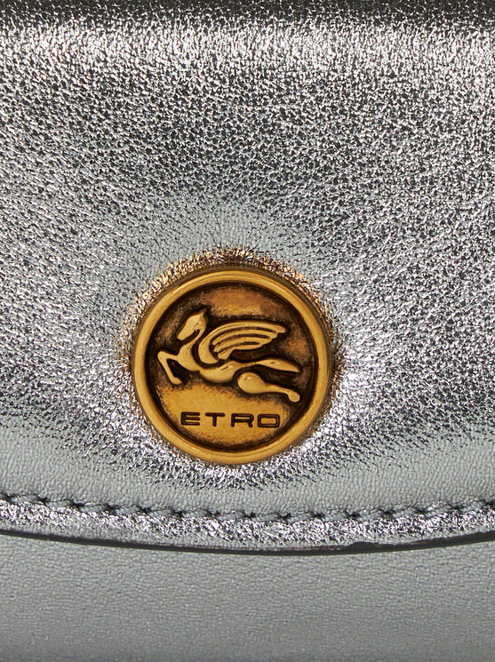 ETRO LAMINATED LEATHER COIN PURSE 