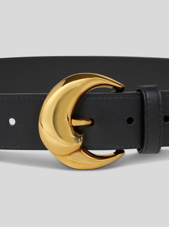 Etro , Belt With Paisley Buckle, Woman, Black, Size 95 In Black