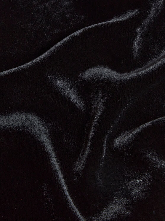 Etro , Velvet Palazzo Trousers, Woman, Black, Size 46 In Black