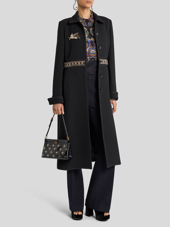 Etro Stretch Trousers In Black